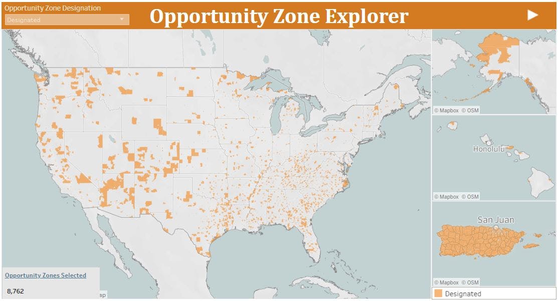 Opportunity Zones Map - Where To Consider Buying A Home
