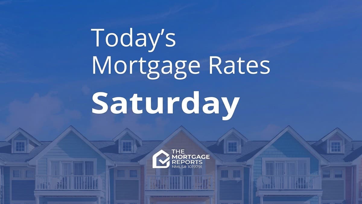 daily mortgage rates saturday